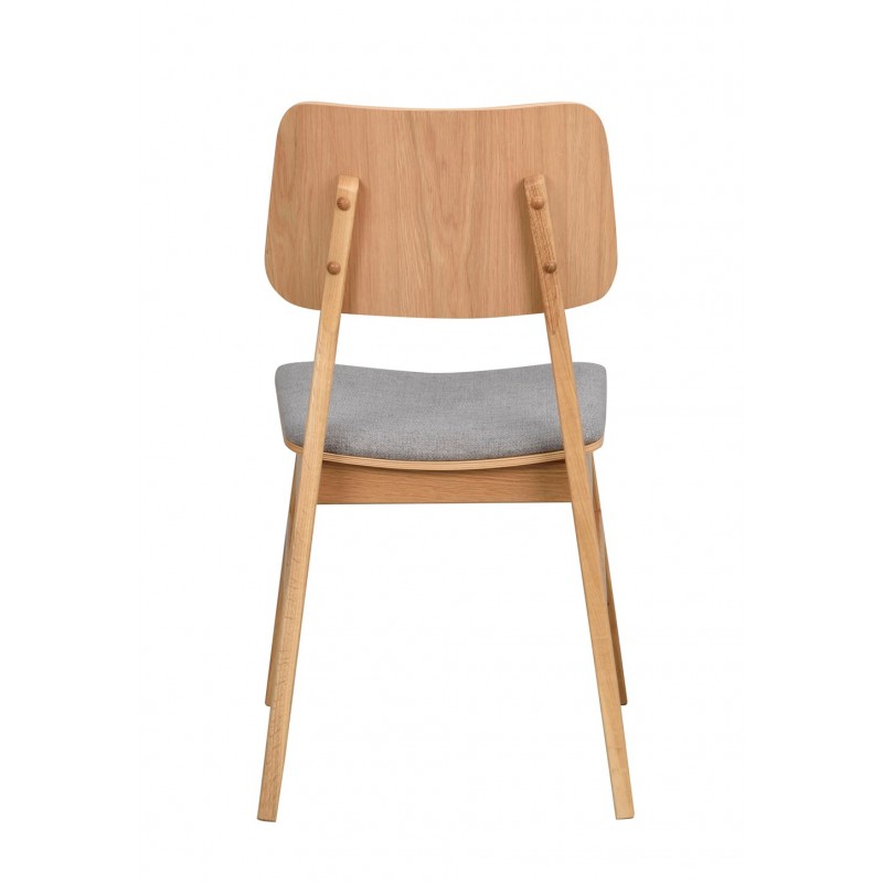 ROWICO Nagano Chair Oak/Light Grey